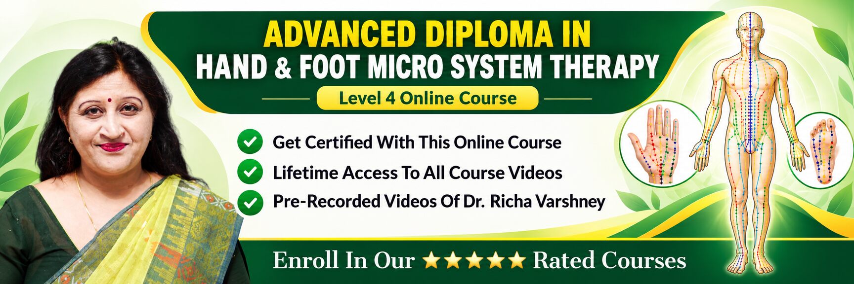 Advanced Diploma in Hand and Foot Micro System Therapy banner