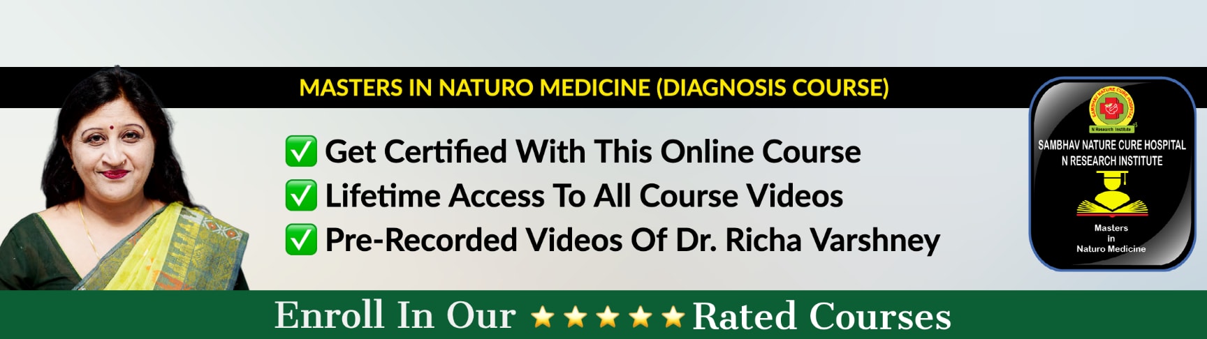 Masters in Naturo Medicine banner