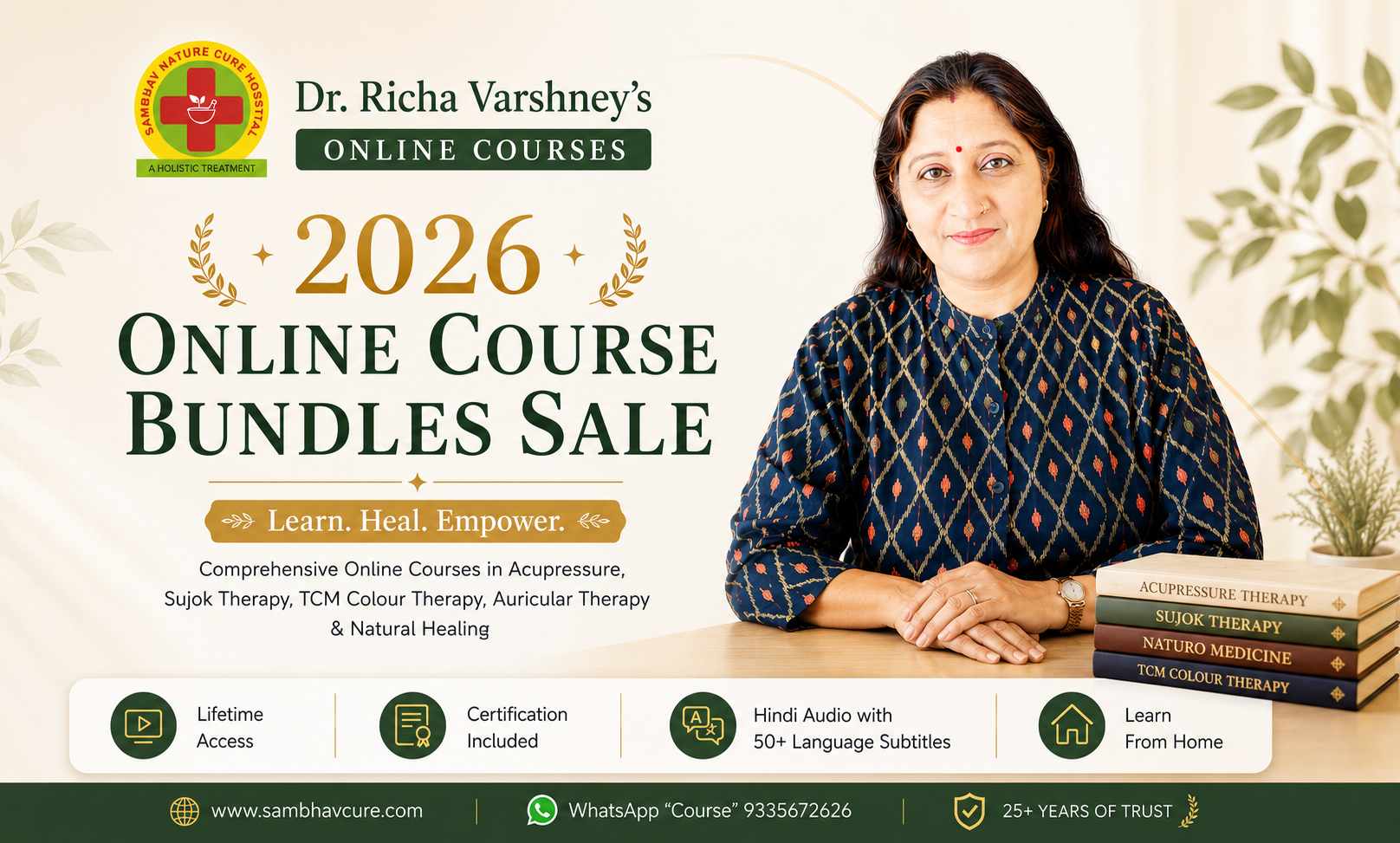 2026 online course bundles sale by SambhavCure