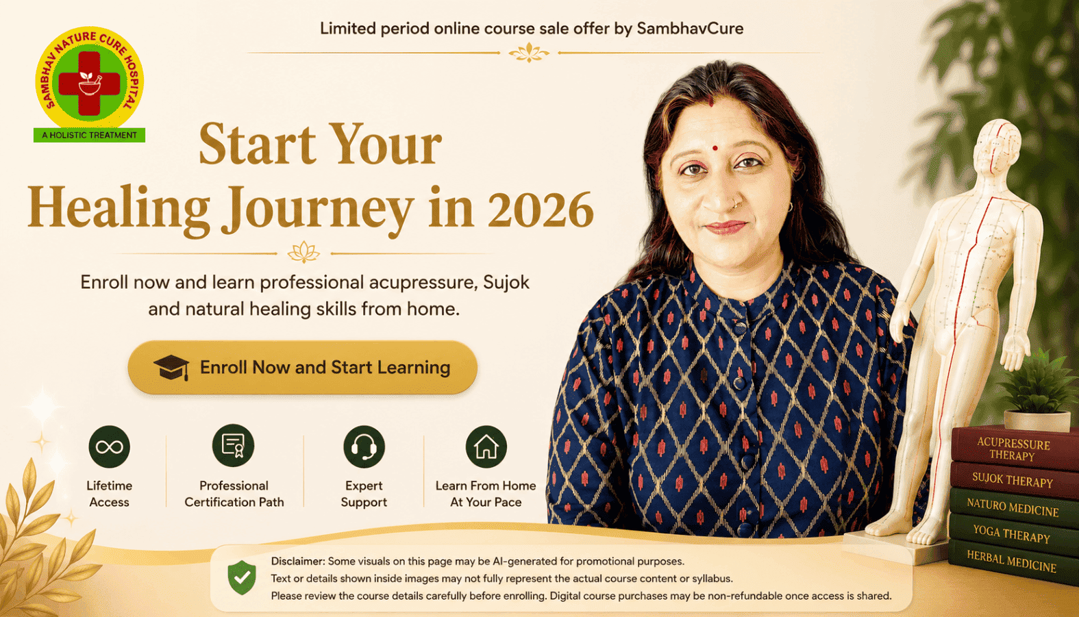 Limited period online course sale offer by SambhavCure